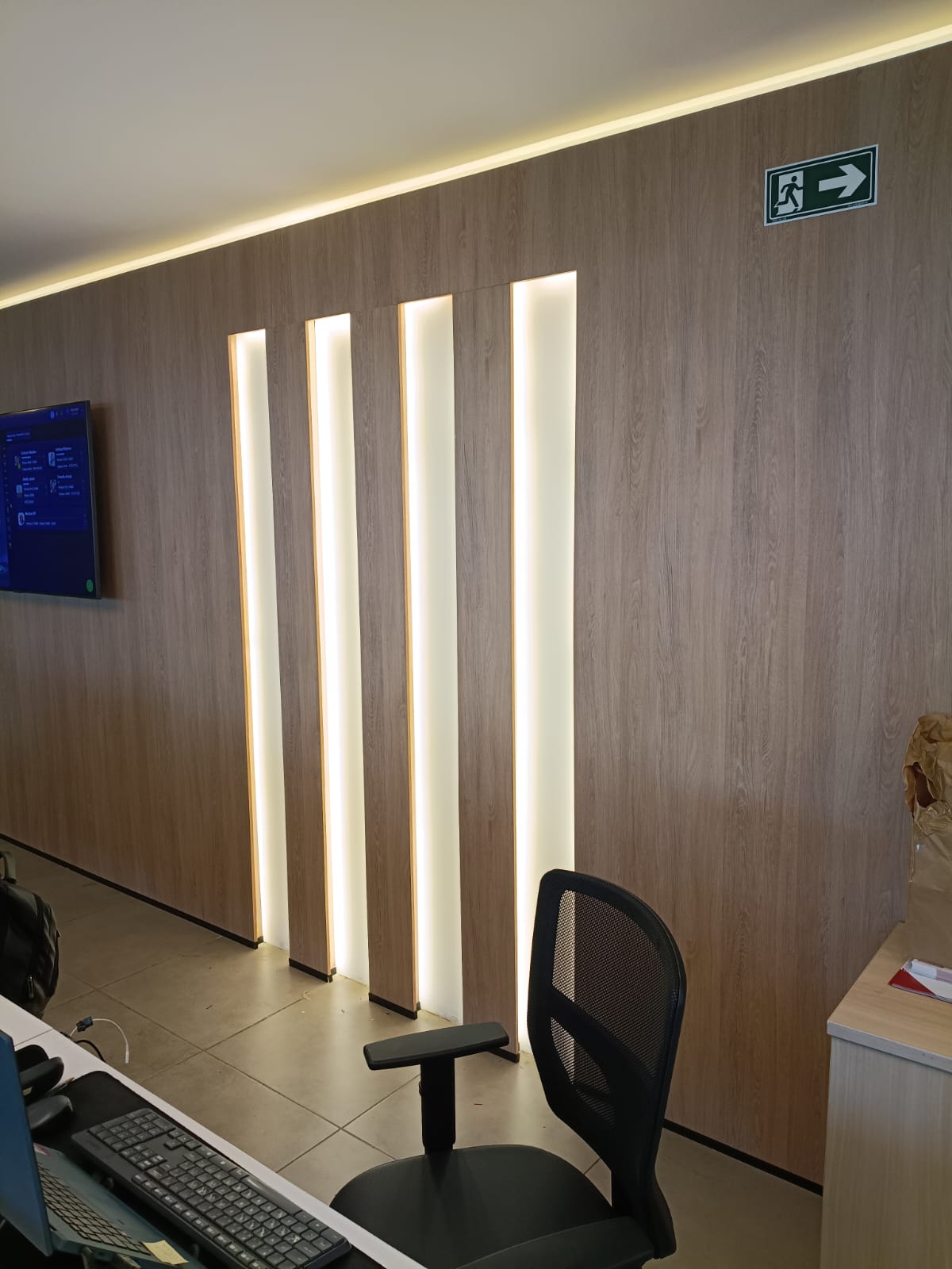 Iluminação decorativa — Ambiente corporativo